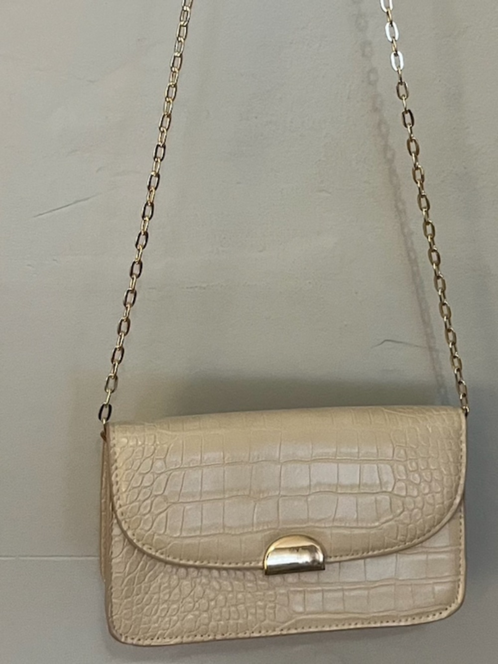 Mango Cream Colored Clutch